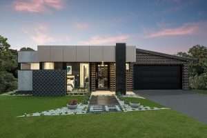 Modern single storey facade in sydney