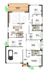 Canary 28. Single storey design ideal for 15m wide sites. Double garage spacious rooms and multiple living areas perfect for entertainment.