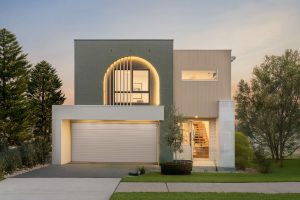 Contemporary Sydney duplex with modern facade and quality finishes