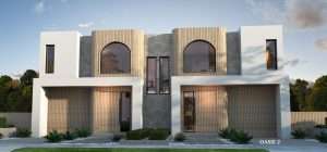 Custom-designed duplex home by Sydney home builders Eagle Homes