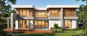 Custom-designed modern display home by Sydney home builders Eagle Homes